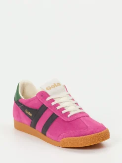 Gola – Retro-Sneaker aus Veloursleder Pink