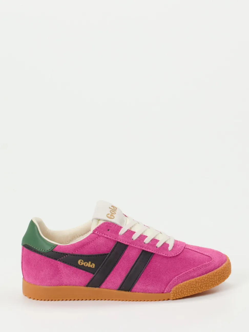 Gola – Retro-Sneaker aus Veloursleder Pink