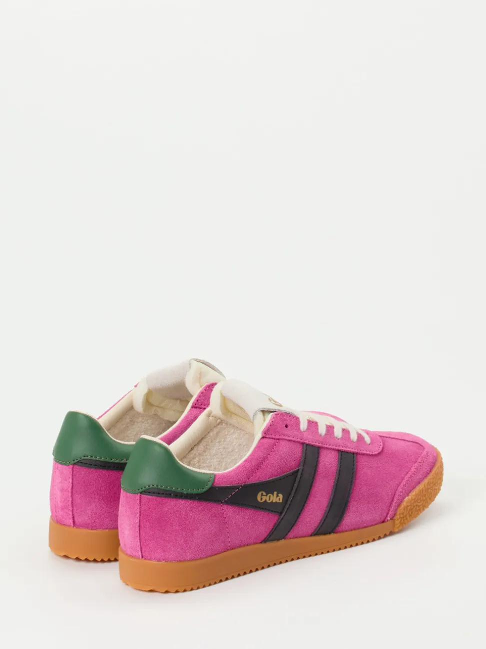 Gola – Retro-Sneaker aus Veloursleder Pink