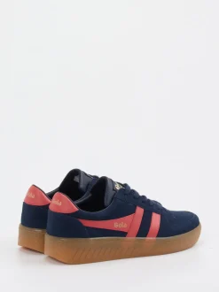 Gola – Retro-Sneaker aus Veloursleder Dunkelblau