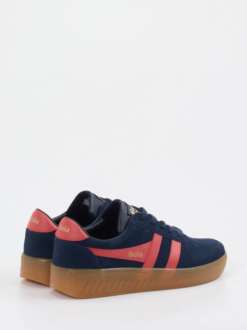 Gola – Retro-Sneaker aus Veloursleder Dunkelblau