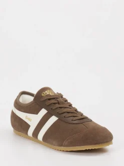 Gola – Retro-Sneaker aus Veloursleder in Braun