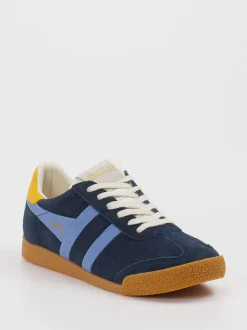 Gola – Retro-Sneaker aus Veloursleder Dunkelblau