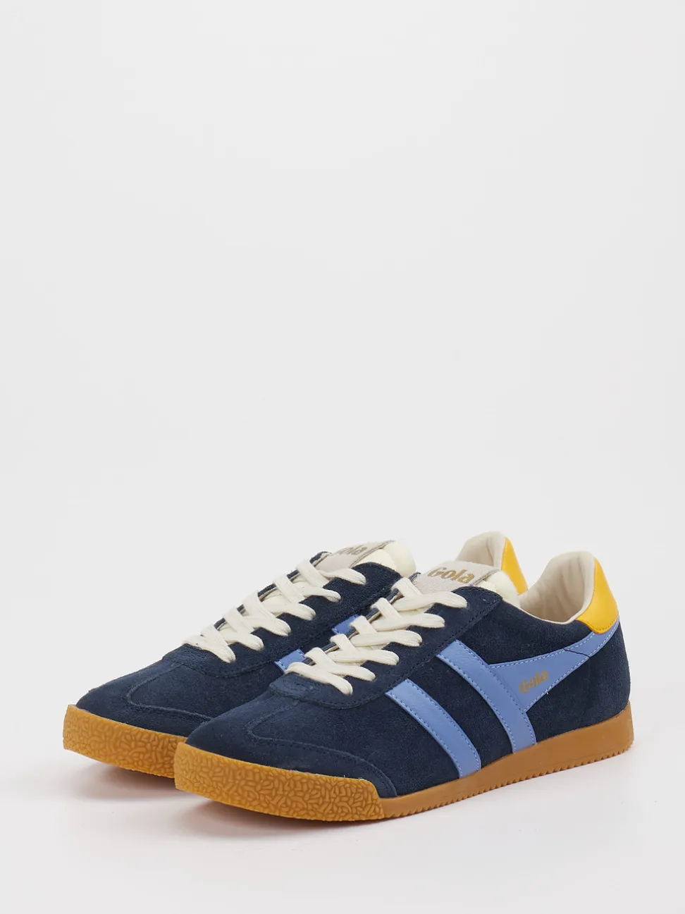 Gola – Retro-Sneaker aus Veloursleder Dunkelblau