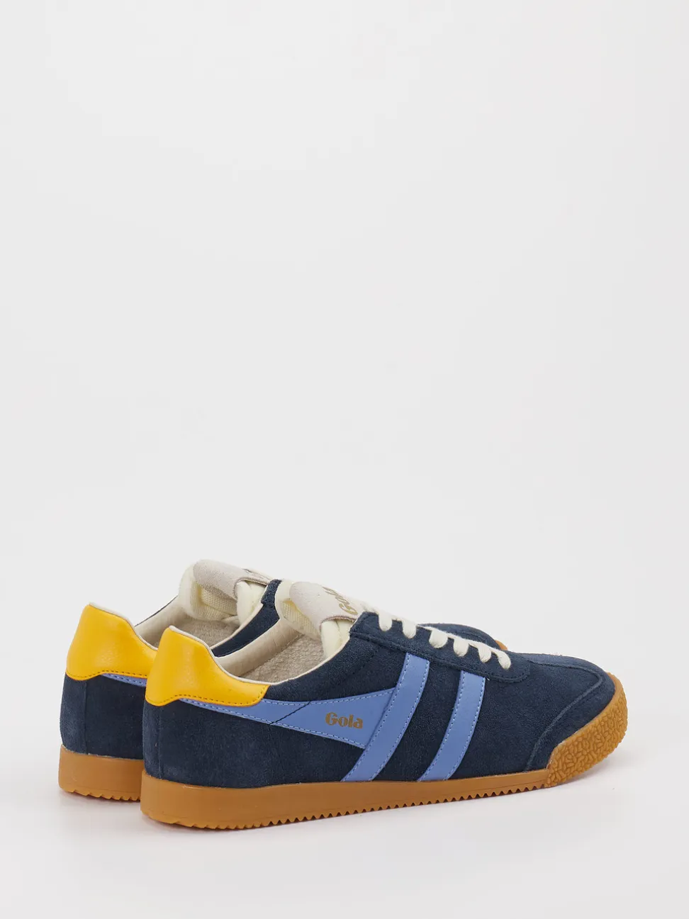 Gola – Retro-Sneaker aus Veloursleder Dunkelblau