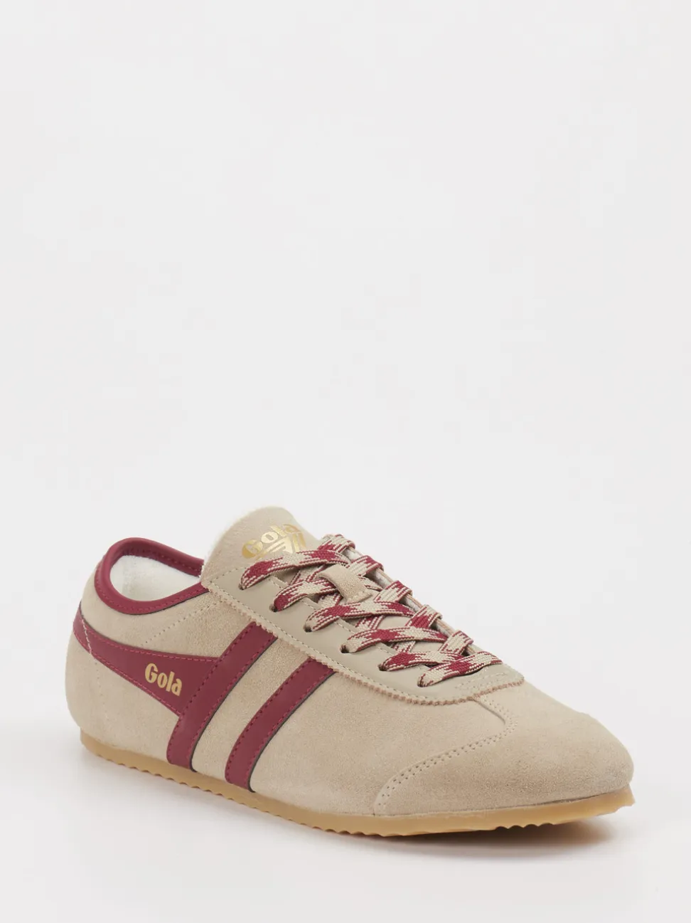 Gola – Retro-Sneaker aus Veloursleder Beige