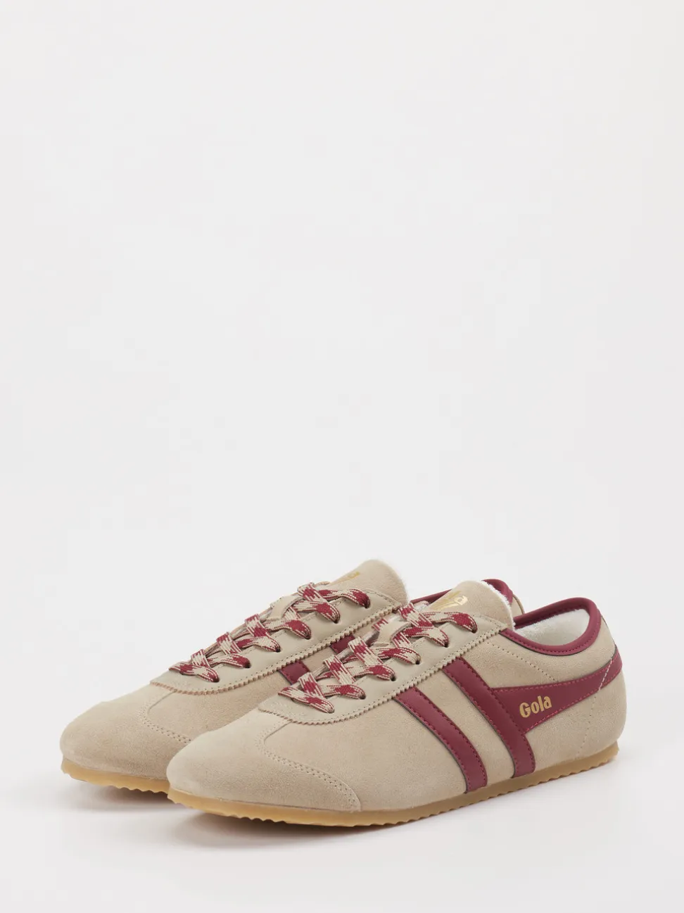 Gola – Retro-Sneaker aus Veloursleder Beige
