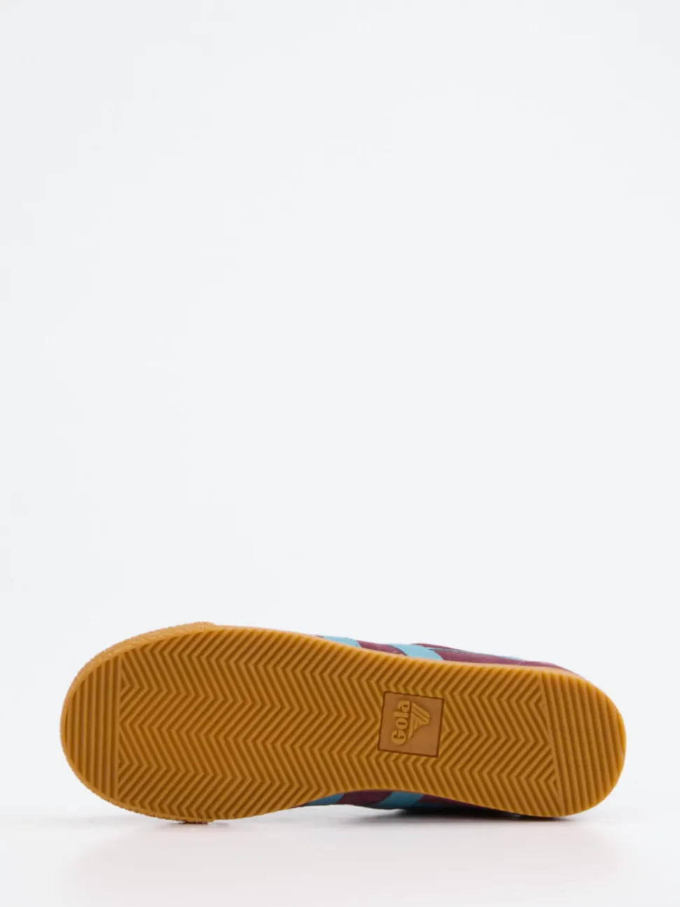 Gola – Retro-Sneaker aus Veloursleder brombeerfarben