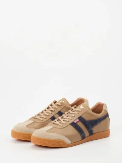 GOLA – Retro-Sneaker aus Veloursleder Sandbeige