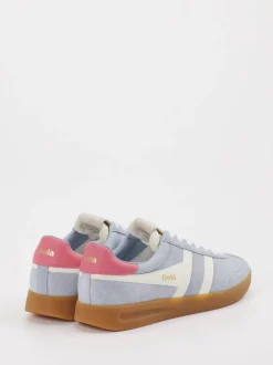 Gola – Retro-Sneaker aus Veloursleder Hellblau