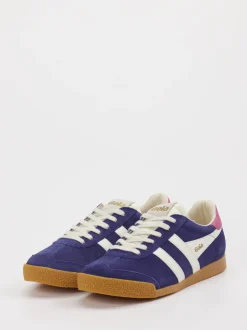 Gola – Retro-Sneaker aus Veloursleder in Blau
