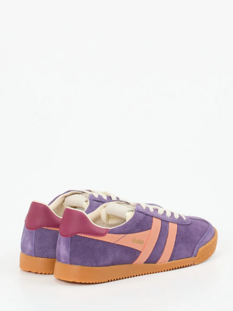 Gola – Retro-Sneaker aus Veloursleder Violett