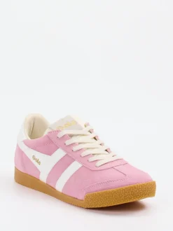 Gola – Retro-Sneaker aus Veloursleder Rosa