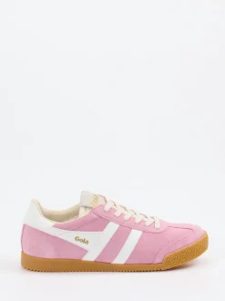 Gola – Retro-Sneaker aus Veloursleder Rosa