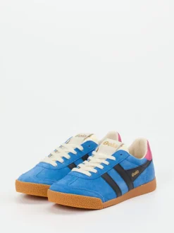 Gola – Retro-Sneaker aus Veloursleder Kornblumenblau