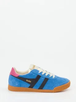 Gola – Retro-Sneaker aus Veloursleder Kornblumenblau
