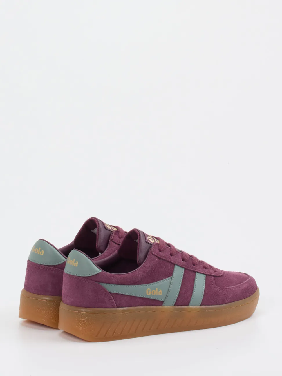 Gola – Retro-Sneaker aus Veloursleder Beerenviolett