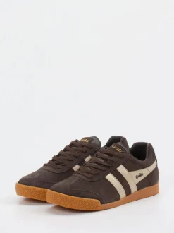 Gola – Retro-Sneaker aus Veloursleder braun