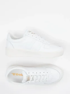 Gola – Sneaker aus Glattleder in Weiß