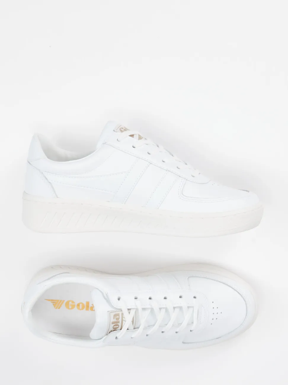 Gola – Sneaker aus Glattleder in Weiß
