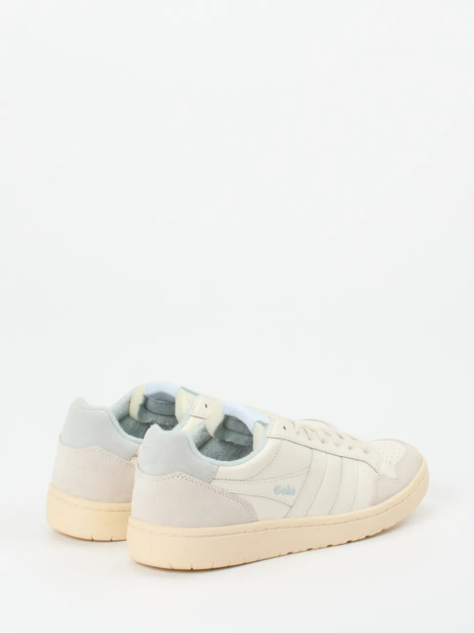 Gola – Sneaker aus Kalbleder in Cremeweiß