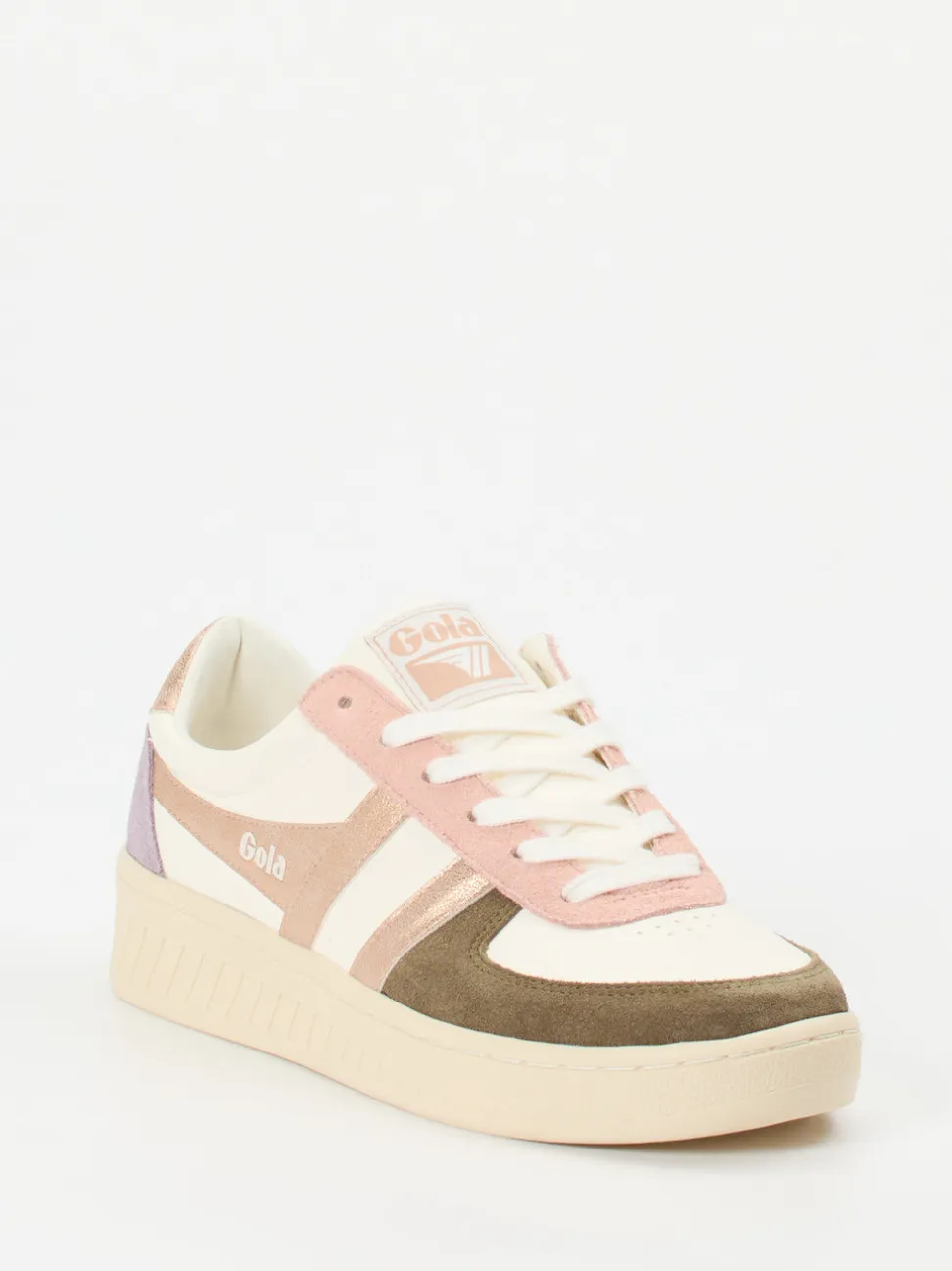 Gola – Sneaker aus Leder mit Pastell-Colorblocking
