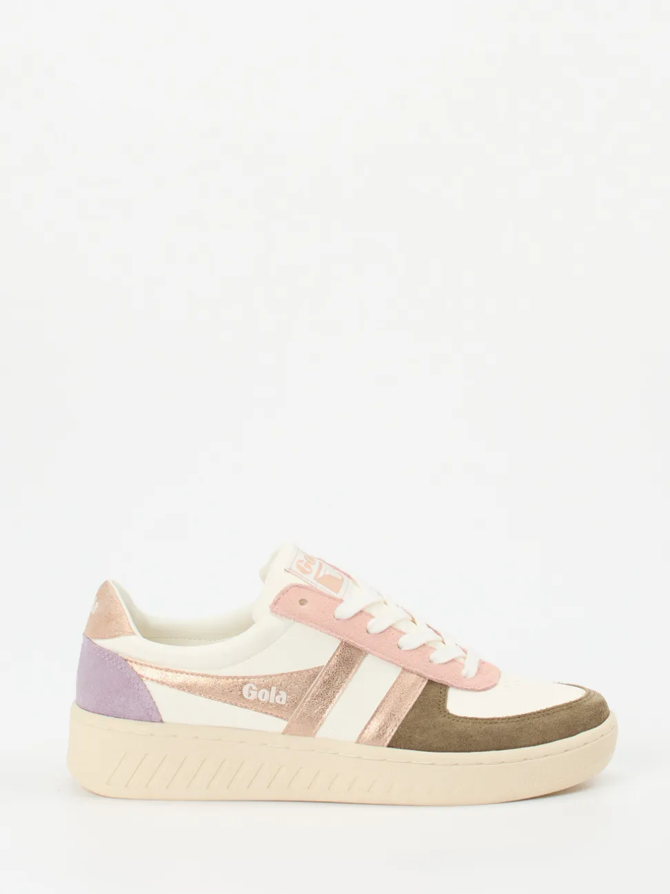 Gola – Sneaker aus Leder mit Pastell-Colorblocking