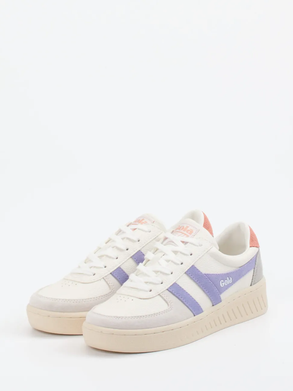 Gola – Sneaker aus Leder mit Pastellakzenten