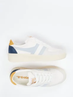 Gola – Sneaker aus Leder mit Retro-Farbakzenten