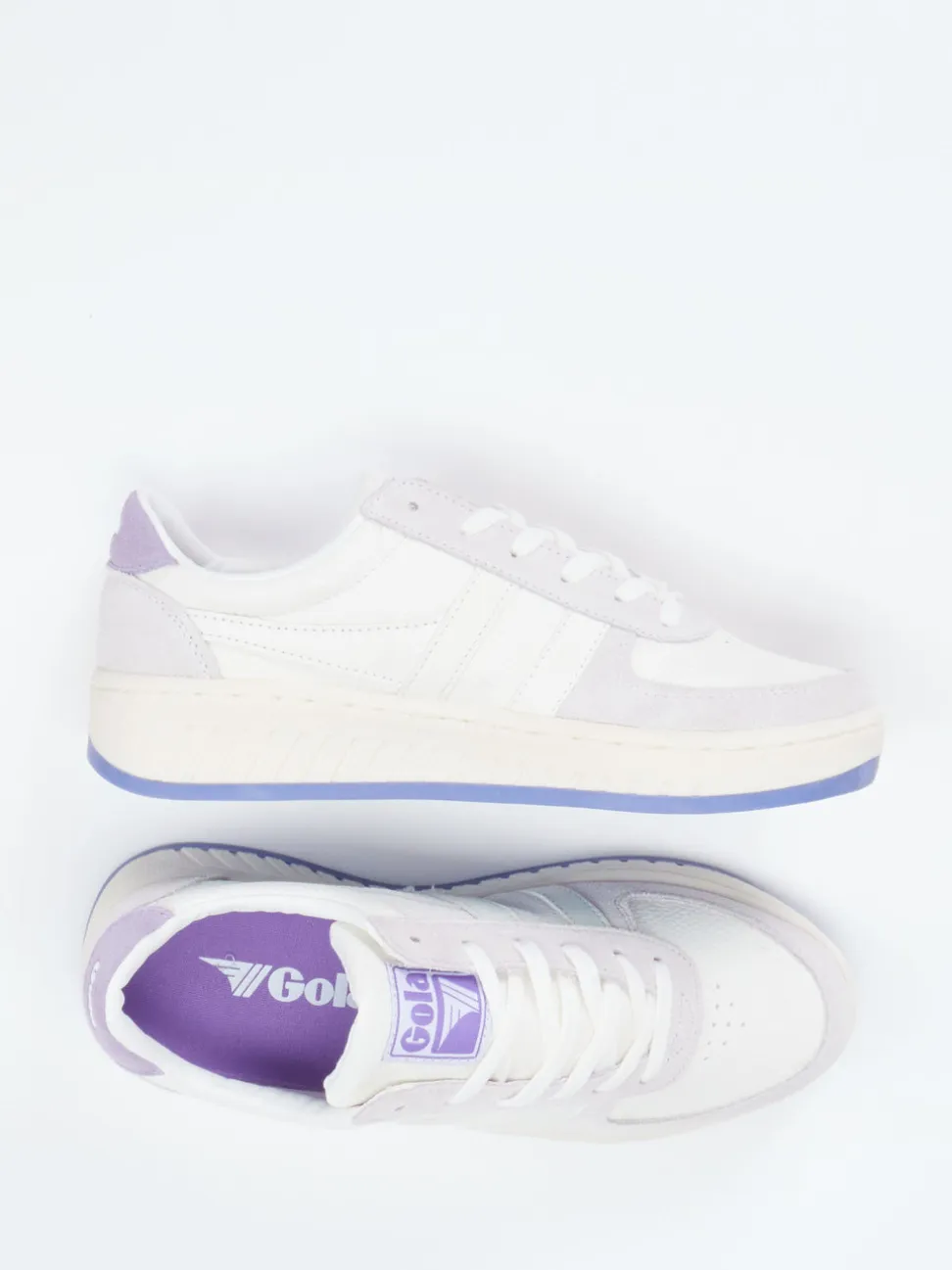 Gola – Sneaker aus Leder mit Pastellakzenten