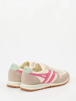 Gola – Sneaker aus Veloursleder cremeweiß
