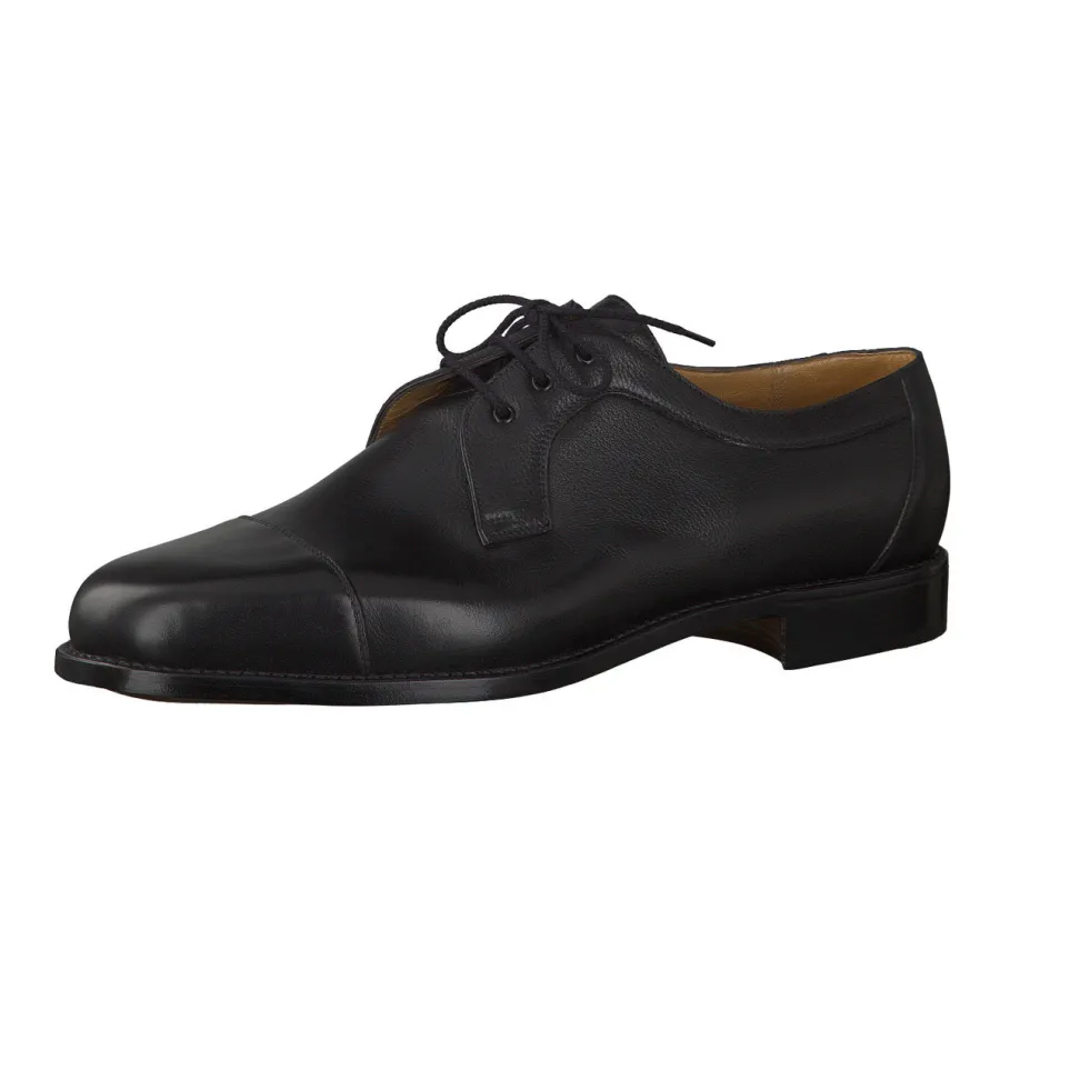 Gravati – Derby-Schnürschuh aus Kalbleder Schwarz