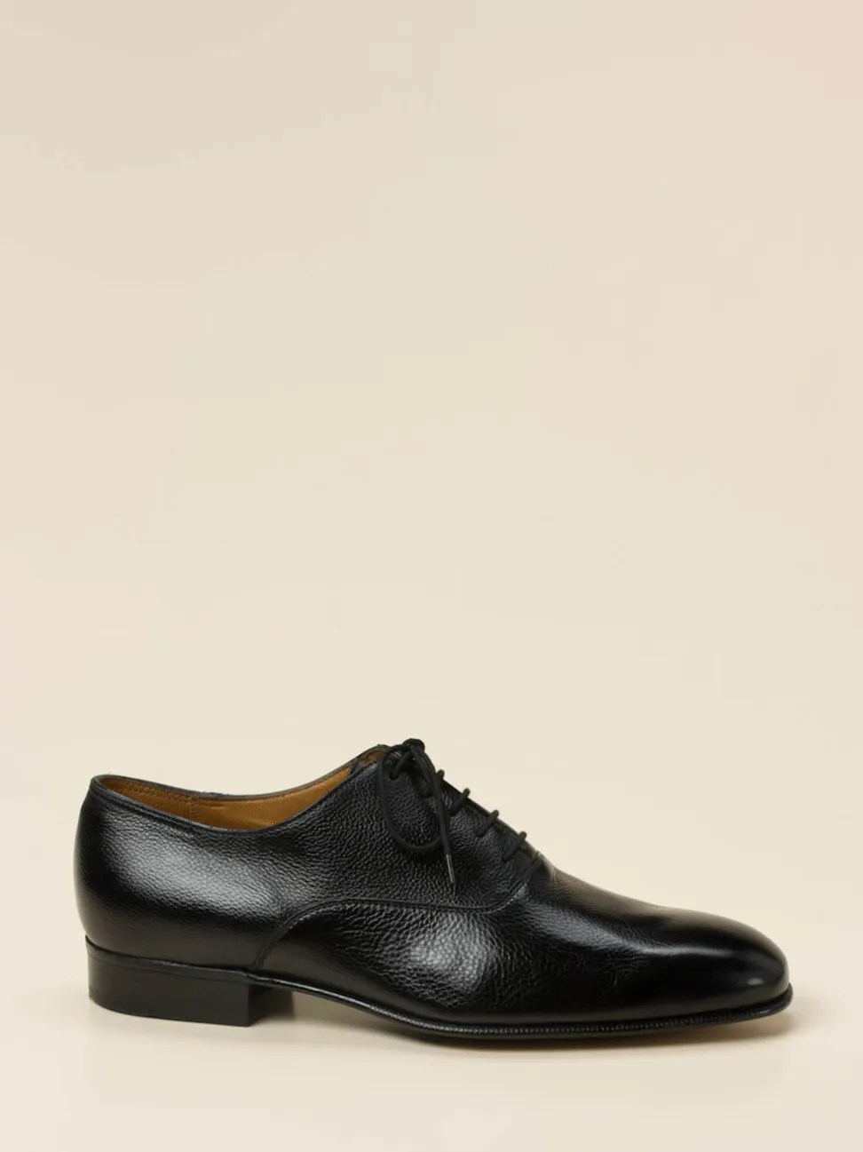 Gravati – Oxford-Schnürschuh aus Kalbleder Schwarz