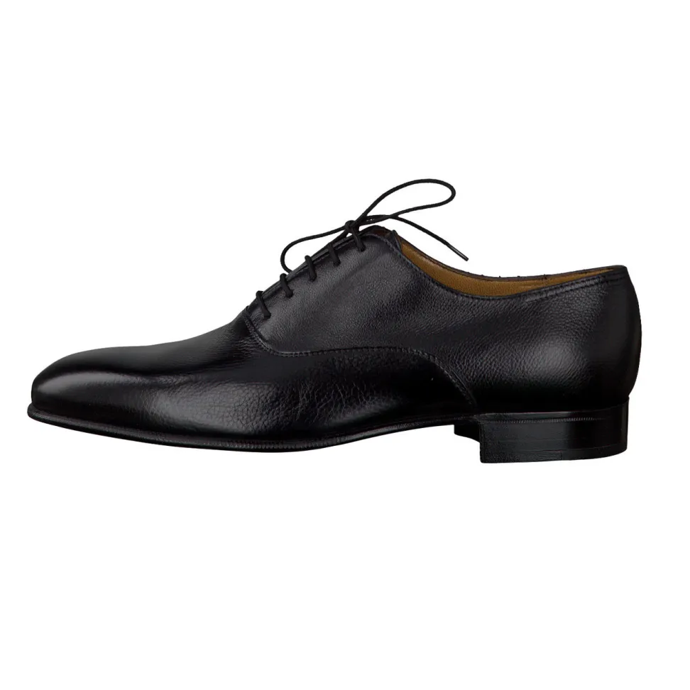 Gravati – Oxford-Schnürschuh aus Kalbleder Schwarz