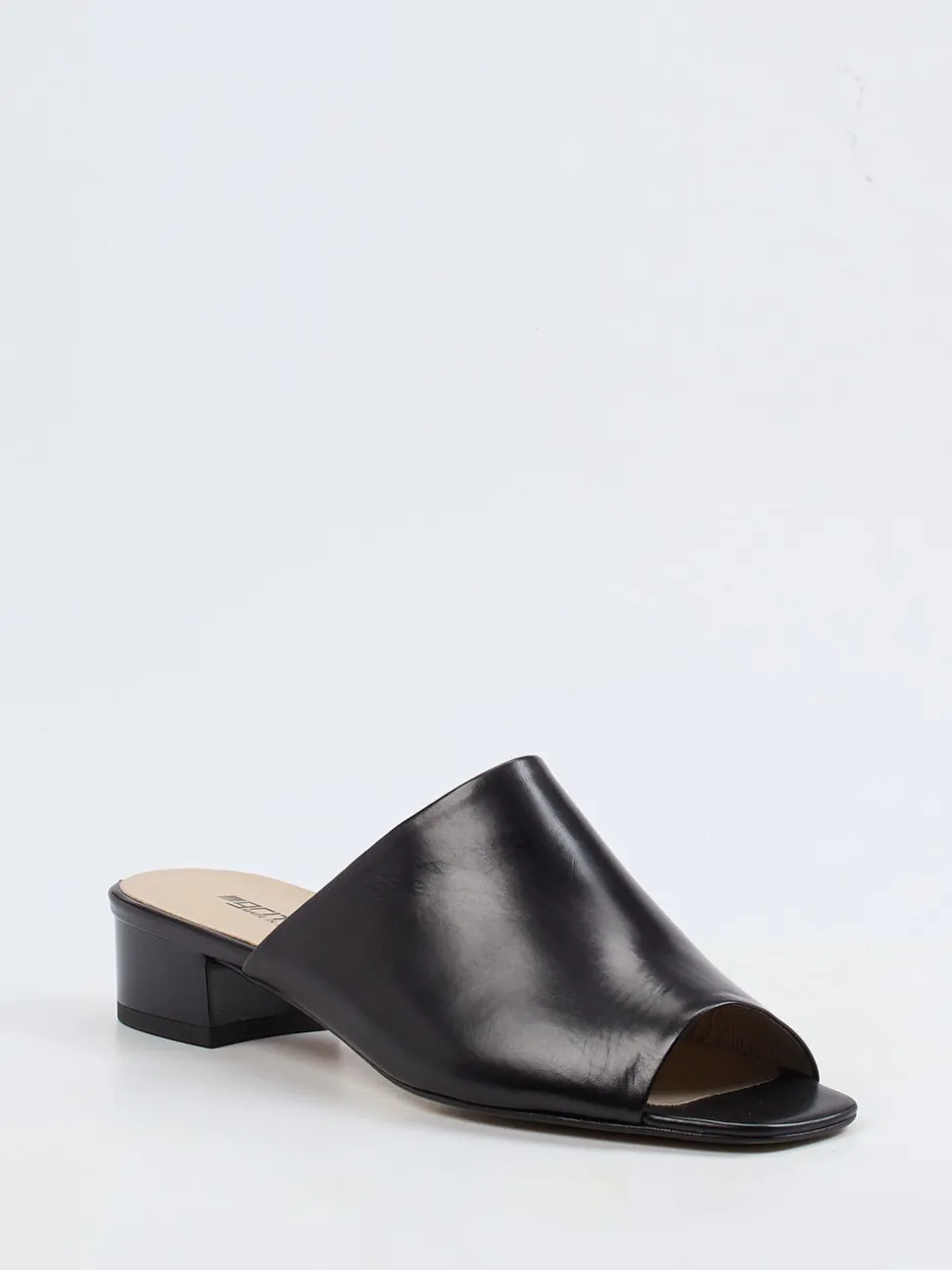 Gritti – Mules aus Kalbleder in Schwarz
