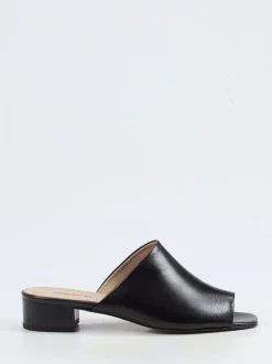 Gritti – Mules aus Kalbleder in Schwarz