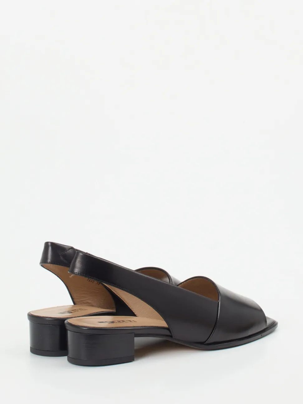 Gritti – Slingpumps aus Kalbleder schwarz