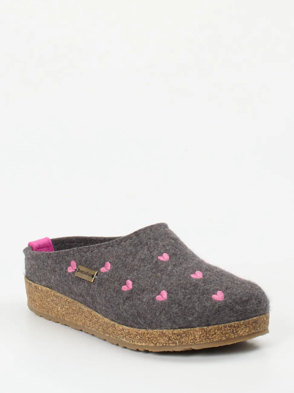 Haflinger – Filzclogs aus Schurwolle anthrazit