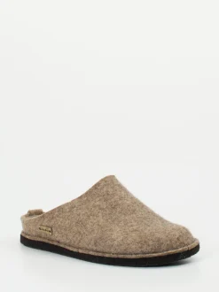 Haflinger – Filzpantoffeln aus Schurwolle beige