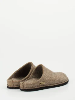 Haflinger – Filzpantoffeln aus Schurwolle beige