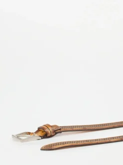 Harris – Ledergürtel aus geprägtem Leder braun