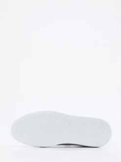 Harris – Low-Top Sneaker aus Kalbleder Weißgrau