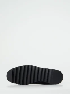 Harris – Schnürboots aus geprägtem Leder Grau