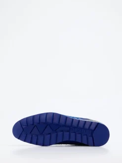 Harris – Sneaker aus Flechtleder in Blau