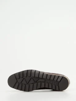 Harris – Sneaker aus geprägtem Leder mit Karo-Details