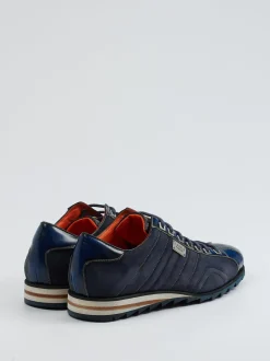 Harris – Sneaker aus Veloursleder in Nachtblau