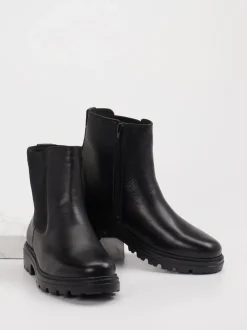 Hartjes – Chelsea Boots aus Leder schwarz
