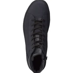 Hartjes – High-Top Sneaker aus Nubukleder schwarz
