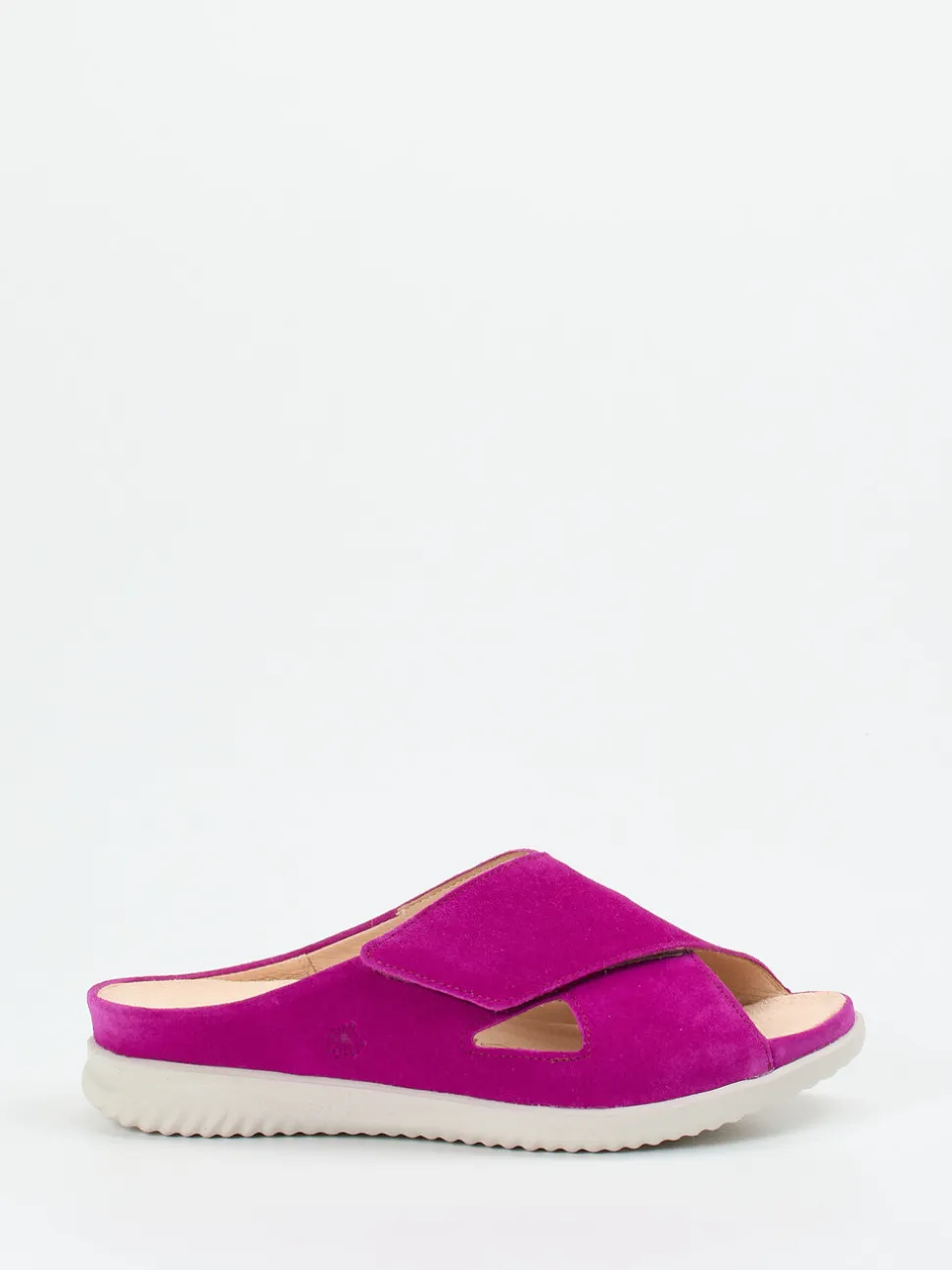 Hartjes – Komfort-Pantolette aus Veloursleder pink
