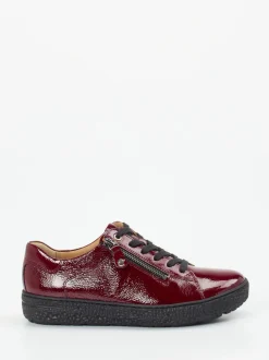 Hartjes – Komfort-Sneaker aus Lackleder Bordeauxrot